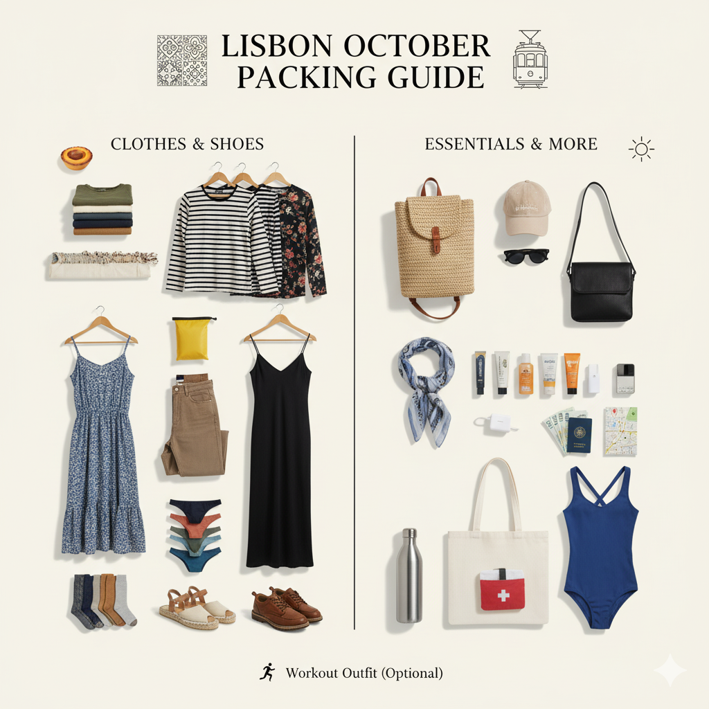 Packing List for Lisbon