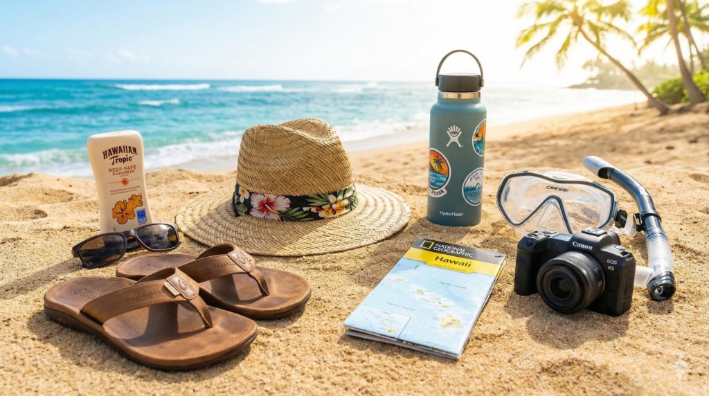 packing list for hawaii