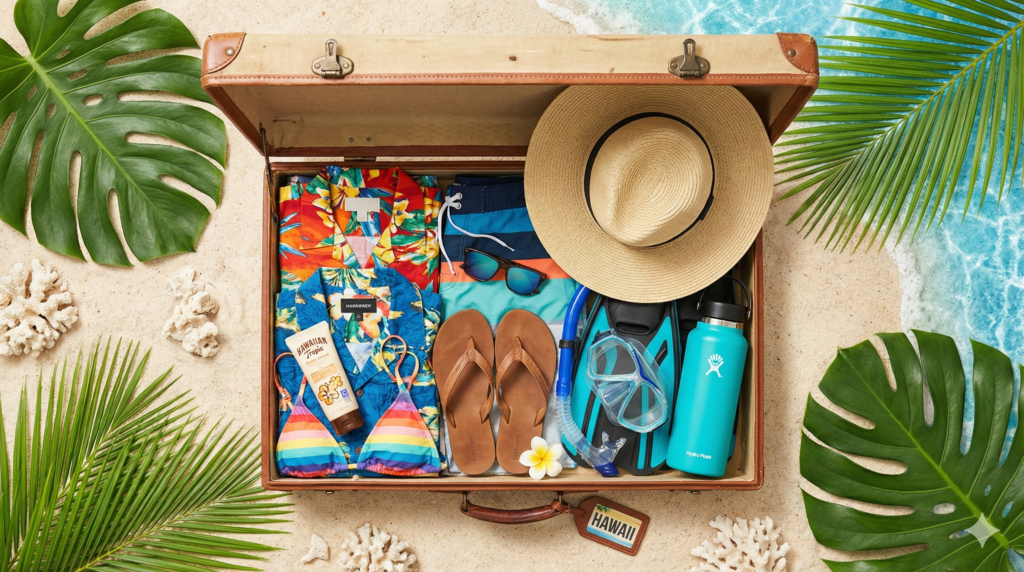 packing list for hawaii